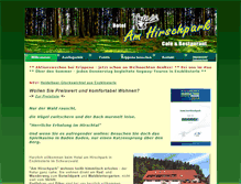 Tablet Screenshot of hotel-am-hirschpark.de